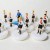Subbuteo Andrew Table Soccer Germany 1938 World Cup Team on Hasbro classic bases